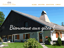 Tablet Screenshot of gite-hauterive.fr